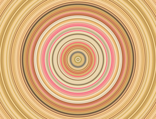 Colorful concentric circles  background.