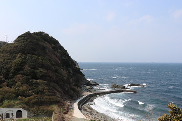 佐田岬の海岸風景（愛媛県）,sada cape(ehime pref,japan)