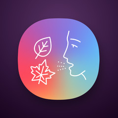 Fall allergy app icon