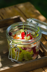 Traditional fermented foods -  sauerkraut, kimchi with carrot, beet, brassica rapa  for  health  and disease prevention. 
