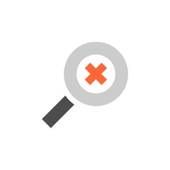 Obraz premium Magnifier zoom In Vector Icon. magnifier. Flat vector illustration for web design, infographics and mobile app.