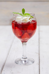 strawberry dessert