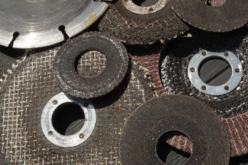 old discs for angle grinders 