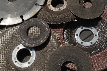 old discs for angle grinders 