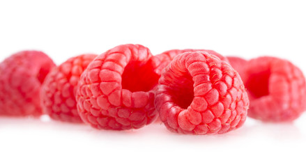 fresh raspberries