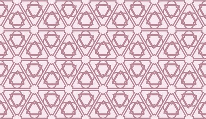 Vector Seamless pattern in geometric style. Triangles, lines. Modern elegant background. For your design.