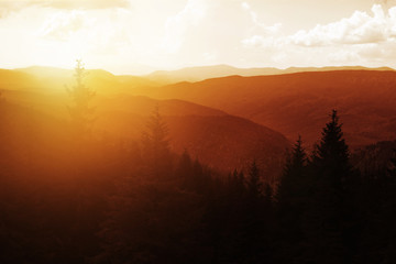 mountain hills beautiful mountain landscape