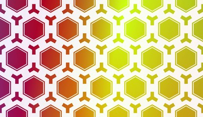 Layout With Curved Line. Abstract Hipster Pattern. Gradient Background. Design For Screen, Presentation, Wallpaper. Holiday Object. Vector Illustration