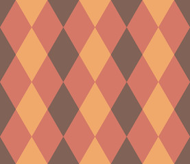 Seamless geometric pattern. Seamless abstract rhombus geometrical background. Infinity geometric pattern. Vector illustration.