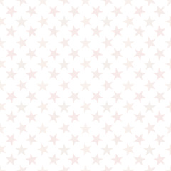 Seamless pattern with stars on white background. Vector illustration.