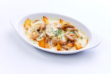 roasted potatoes with sausage