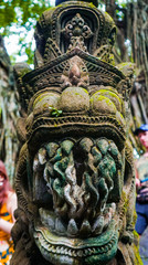 Architecture and statues in Bali