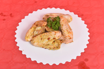 ailes de poulet aux herbes