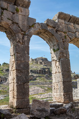 Tlos is an ancient ruined Lycian hilltop citadel near the resort town of Fethiye in the Mugla Province of southern Turkey