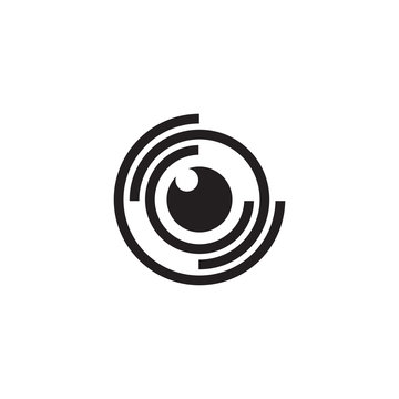 Eye logo design inspiration vector template