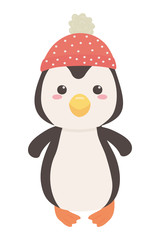 Penguin cartoon design vector illustrator