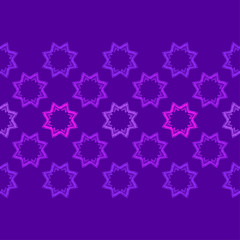 Stars. Ethnic boho seamless pattern. Lace. Embroidery on fabric. Patchwork texture. Weaving. Traditional ornament. Tribal pattern. Folk motif. Can be used for wallpaper, textile, wrapping, web.