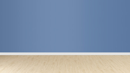 Abstract room, background with wooden floor and copy space