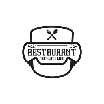 Restaurant logo design inspiration vector template