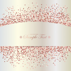 vector background of pink glitter