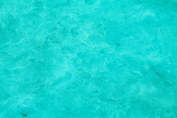 blue water in swimming pool