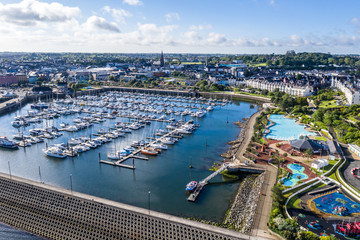 Bangor seafront and marina, Northern Ireland
