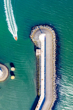 Bangor seafront and marina, Northern Ireland