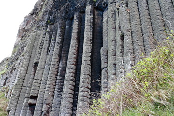 Beautiful Irish cliffs overlooking the sea