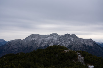 Mountain views Steinplatte Almsot Winter