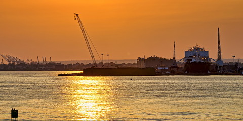 Obraz premium coucher du soleil