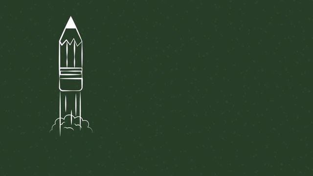 Back to school animation 4k