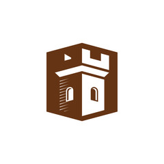 Castle Logo Vector