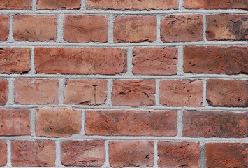 Surface of brick wall as background