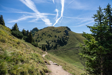 Landscape for Hiking towards Rotwand