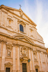 Fototapeta na wymiar Church of Saint Andrew in Rome
