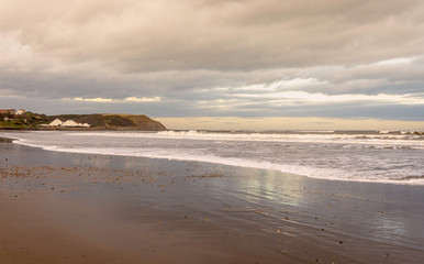 Beach in winter.