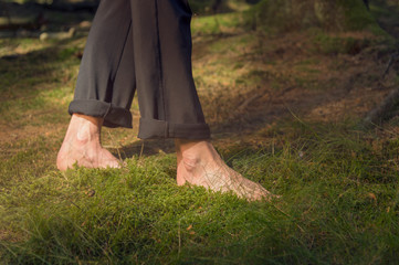 Experience the forest while bathing in the forest (Shinrin Yoku) with all your senses. The bare...
