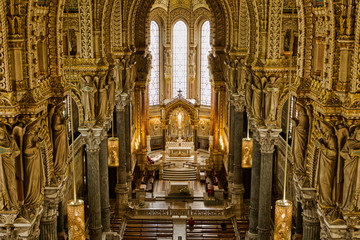 Fototapeta premium Basilique de fourrière
