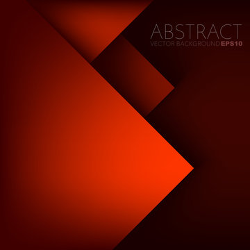 Red Vector Abstract Background With Lines