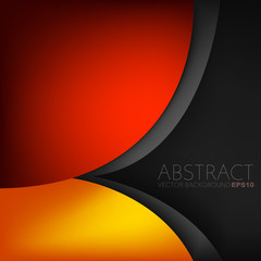 Red vector abstract background with copy space for text