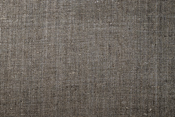 Fototapeta na wymiar Ancient linen cloth, close up macro. Pure linen texture