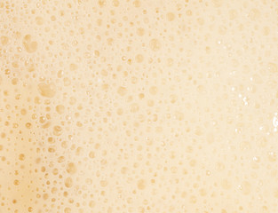 Yeast in dough as background