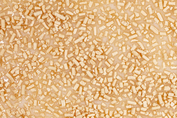 Yeast in dough as background