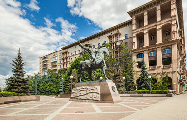Naklejka premium The Monument to Bagration in Moscow