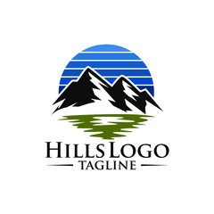 Hills Logo Stock Images