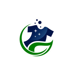 Laundry Logo Images Stock Vector