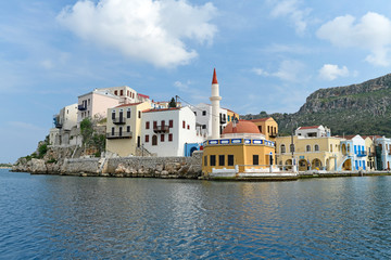 Hafenbecken von Kastelorizo (Megisti), Griechenland - Port of the Greek island Kastellorizo