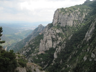 Fototapeta na wymiar view from top of the mountain