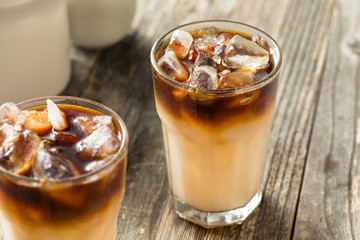 Homemade Iced Dirty Horchata Coffee