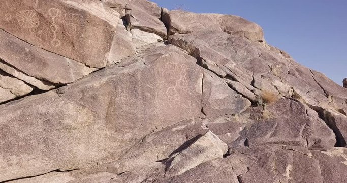 Petroglyphs, Coyote Hole Canyon,  Joshua tree, yucca valley,california, mojave desert